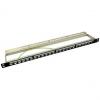 19" Modular Patch Panel Kat. 6A, schwarz