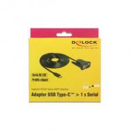 Delock adapter usb type-c -> seriell db9 rs232 (62964)