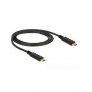 DELOCK USB 3.1 Gen 2 10 Gbps Kabel Type-C zu Type-C 1 m 3 A E-Marker (83661)