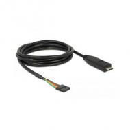 Delock konverter usb / c 2.0 st > ttl 5.0v 6pin 2.0m (63947)