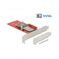DELOCK PCI Express 4.0 x4 Karte 1 x intern NVMe M.2 Key M 110mm mit Kühlkörper - Low Profile Form Faktor (89577)