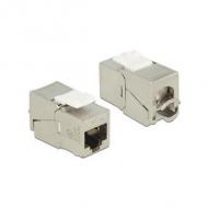 DELOCK Keystone RJ45 Buchse LSA werkzeugfrei Cat.6A kompakt (86179)