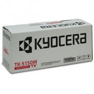 KYOCERA TK-5150M Toner magenta für 10.000 Seiten gem. ISO / IEC 19752 inkl. Resttonerbehälter (1T02NSBNL0)