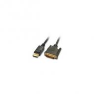 LINDY Kabel DisplayPort / DVI-D 3m DP Stecker an DVI-D Stecker (41492)