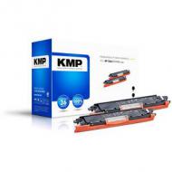 Kmp toner hp ce310a black doppelp. 1200 s. h-t148d remanufactured (1226,0021)