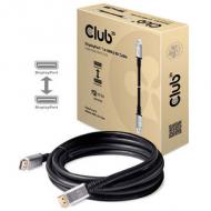 Kabel dp->dp s / s 4,0m        club-3d displayport 1.4, 8k 60hz 24awg (cac-1069)