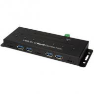 Logilink usb 3.1 hub 7-port combo metal / 16v / 2a / 10gbps / gen2 (ua0319)