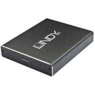 Lindy usb 3.1 gen 2 dual m.2 ssd raid gehäuse (43241)