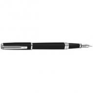 Waterman füllfederhalter exception slim lack schwarz f blau geschenkbox (s0637010)