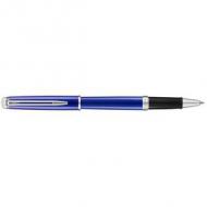 Waterman rollerball hemisphere bright blue f schwarz geschenkbox (2042969)