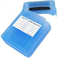 Logilink hdd schutz-box für 2x 6.3cm (2,5") blau wasseresist (ua0132)