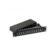 Efb mini-patchpanel stp 12xrj45 cat.5e,10" 1he, grau (37735.12)