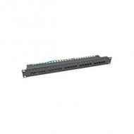 Efb patchpanel 25xrj45 8 / 4 1he isdn, schwarz, cat. 3 (37588sw.1)