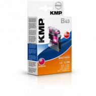 Kmp patrone brother lc-123m magenta 600 s. b43 kompatibel (1525,0006)