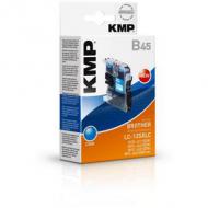Kmp patrone brother lc-125xlc cyan 1200 s. b45 kompatibel (1526,0003)