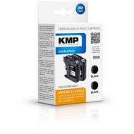 Kmp patrone brother lc-227xl black doppelp. 1200 s. b55d refilled (1531,4021)