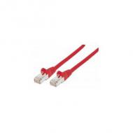 INTELLINET Netzwerkkabel Cat6 S/FTP LS0H 15m Rot RJ-45 Stecker / RJ-45 Stecker Vergoldete Kontakte (735889)