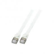 Efb rj45 flachpatchkabel u / ftp, cat.6a, pvc, 1m, grau (k5545gr.1)