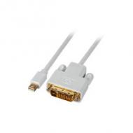 Efb mini displayport - dvi kabel, st-st, 1m, weiß (k5563.1)