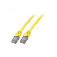 Efb rj45 patchkabel u / utp, cat.6, lszh, cca, 7.5m, gelb (k8104ge.7,5)