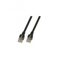 Efb rj45 patchkabel sf / utp, cat.5e, pvc, cca, 1m, schwarz (k5456.1)