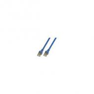 Efb rj45 patchkabel sf / utp, cat.5e, pvc, cca, 1m, blau (k5459.1)