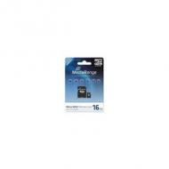 Mediarange sd microsd card 16gb sd cl.10 inkl. adapter (mr958)