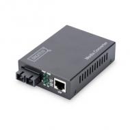 DIGITUS Fast Ethernet Medienkonverter RJ45 SC