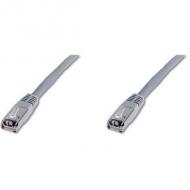 DIGITUS Patch-Kabel FTP grau 5,0m CAT5E,AWG26 / 7 F-UTP (DK-1521-050)