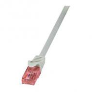 Logilink patchkabel cat6  u / utp awg26 30,00m grau primeline (cq2122u)