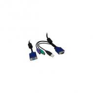 Inter-tech kabel kvm vga / ps2 / usb  3m (88887055)