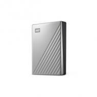 Wd 6,4cm(2,5") 4tb my passport ultra usb-c silber (wdbftm0040bsl-wesn)