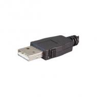 Efb usb2.0 kabel a-a,st.-st.,1m,classic,beids verriegelbar (k5211sw.1)