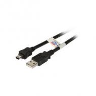 Efb usb2.0 kabel a-mini b (5polig),st.-st.,1,0m,sw,premium (k5251sw.1)