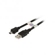 Efb usb2.0 kabel a-mini b (5polig),st.-st.,1m,sw,premium (k5251sw.1)