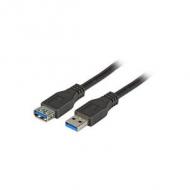 Efb usb3.0 verlängerungskabel a-a,st-bu,1m,schwarz,classic (k5268sw.1)