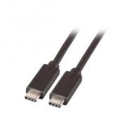 Efb usb3.1 anschlusskabel c-c,st.-st.,0,5m,schwarz,premium (k5283sw.0,5)