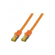 Efb rj45 patchkabel s/ftp,cat.6a,lszh,cat.7 rohk.,15m,orange (mk7001.15o)