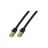 Efb rj45 patchkabel s / ftp,cat.6a,lszh,cat.7 rohk.,1m,schwarz (mk7001.1b)