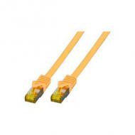 Efb rj45 patchkabel s / ftp,cat.6a,lszh,cat.7 rohk.,25m,gelb (mk7001.25y)