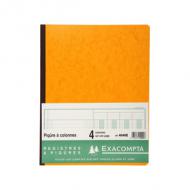 EXACOMPTA Piqre, 15 colonnes sur 2 pages, 33 lignes 80 pages, dimensions: 320 x 250 mm (4150E)