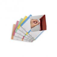 ELBA loblique Étiquettes pour dossiers suspendus, Nr. 0 assorties dans les couleurs: bleu, jaune, vert, rose, orange imprimables, pour dossiers suspendus tiroir AZV, Medium et Défi Contenu: 10 planches de 27 étiquettes (100330192)