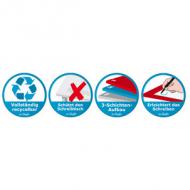 recycelbar - Schreibtischschutz - 3-Schichten-Aufbau - erleichtert das Schreiben