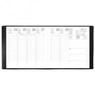 QUO VADIS EXDI Agenda classique "ORPHEE", 160 x 160 mm, 2026 ------------------- Pour le Marché: F ---------------------1 semaine sur 2 pages, large espa de notes, multilingue, couverture plastique Alpha, couleur: noir (307001Q)