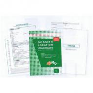 EXACOMPTA Dossier location "Location meuble" Propitaire louant moins de quatre logements meubls (49E)  6 feuilles "Contrat de location meuble" 4 liasses "tat de lieux" autocopiantes tripli