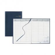 Buchkalender "OMEGA", blau - 210 x 290 mm