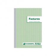 EXACOMPTA Manifold Factures micro-entrepreneur, 210 x 148 mm ----------------- pour le marché: F -----------------------dupli, autocopiant, 50 feuillets, conforme au modle officiel, avec mention "TVA non applicable, art.293B du CGI" (13293E)