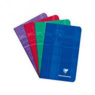Clairefontaine Notizheft, 75 x 120 mm, 24 Blatt, kariert (3582C)