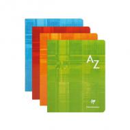Clairefontaine Rpertoire piqu, 170 x 220 mm, sys 96 pages, papier vlin velout 90 g, fabriqu en Fran  couverture carte pellicule, coloris assortis - pas de choix de couleur possible (3748C)