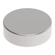 MAUL Neodym-Magnet, Durchmesser: 10 x (H)1 mm, nickel Haftkraft: 0,5 kg, Scheibe beinhaltet: 10 Magnete (6166196)